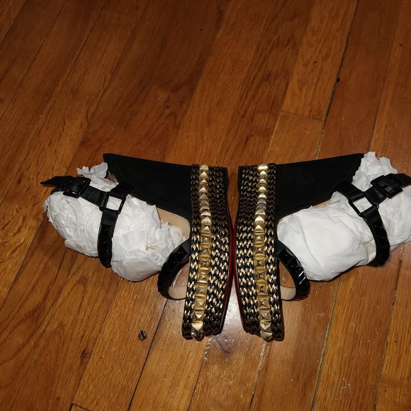 Christian Louboutin Cataclou wedge sandal - Picture 9 of 10